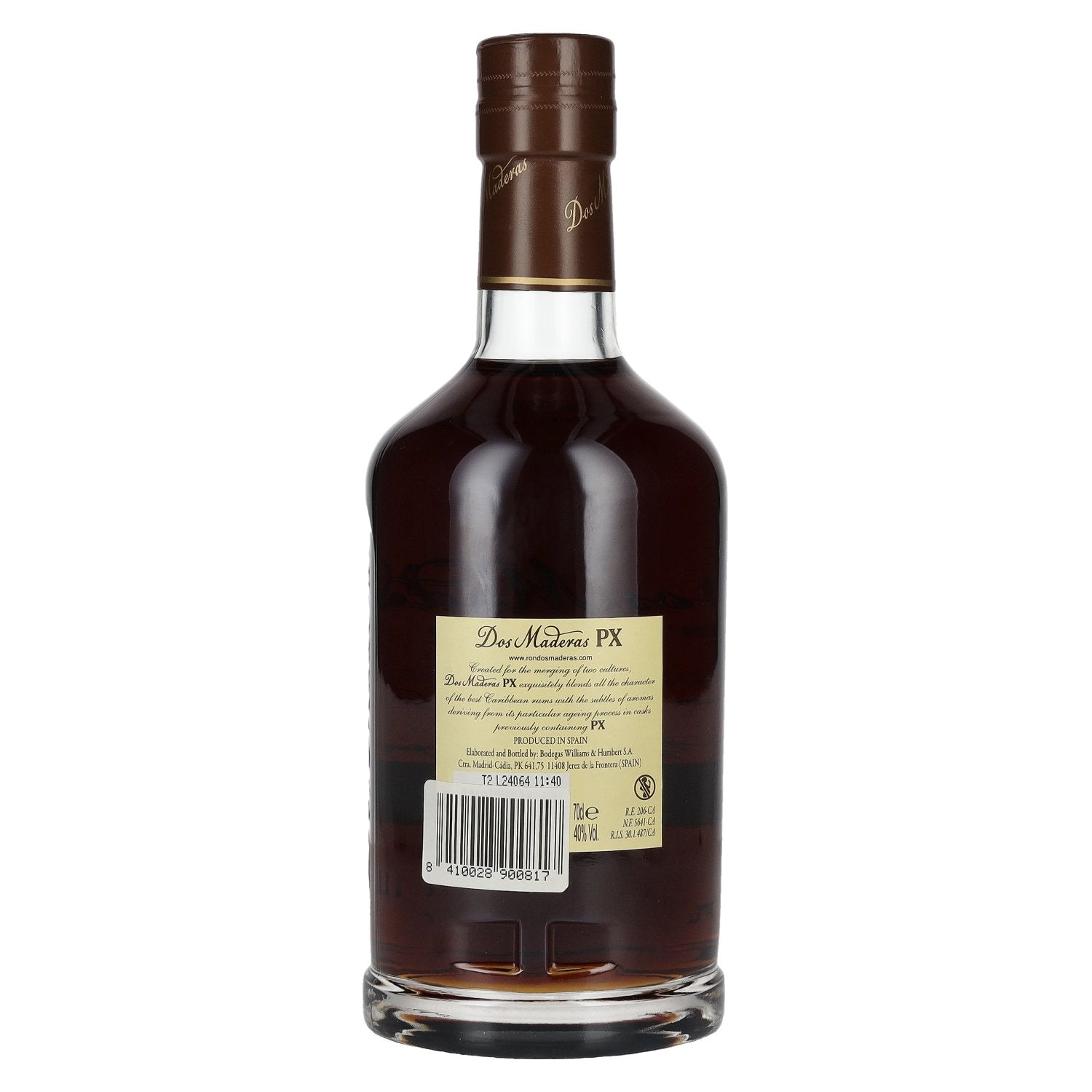 Dos Maderas PX 5+5 Years Old Triple Aged Spirit Drink 40% Vol. 0,7l