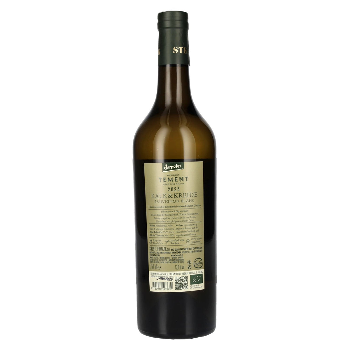 Tement Sauvignon Blanc Kalk &amp; Kreide Südsteiermark DAC 2025 12% Vol. 0,75l