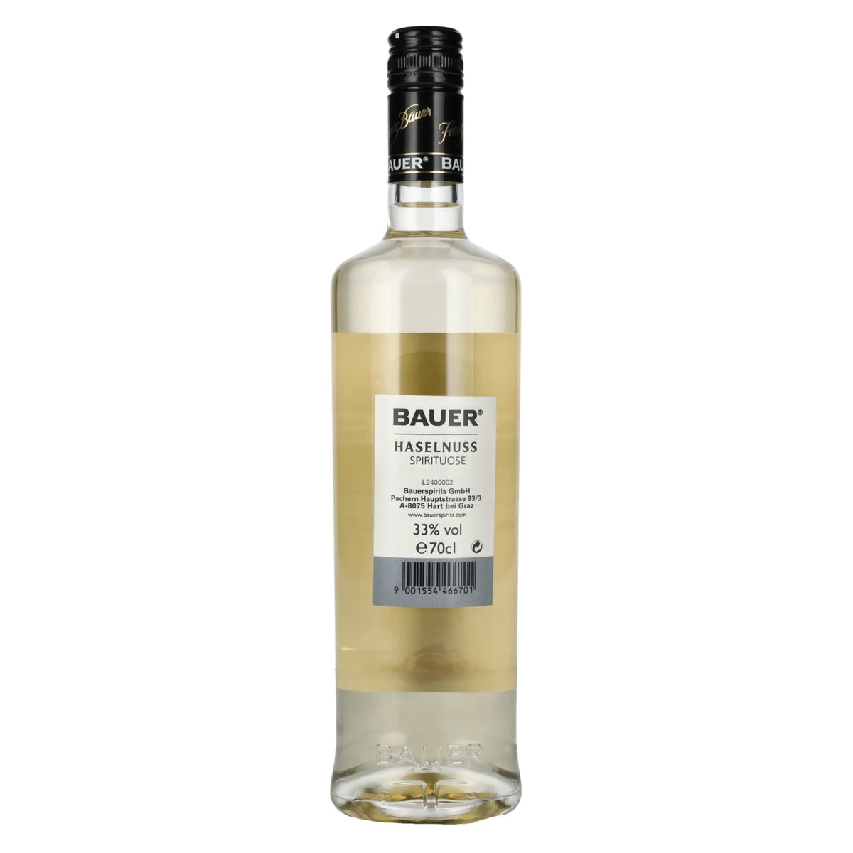 Bauer Kuss der HASELNUSS 33% Vol. 0,7l