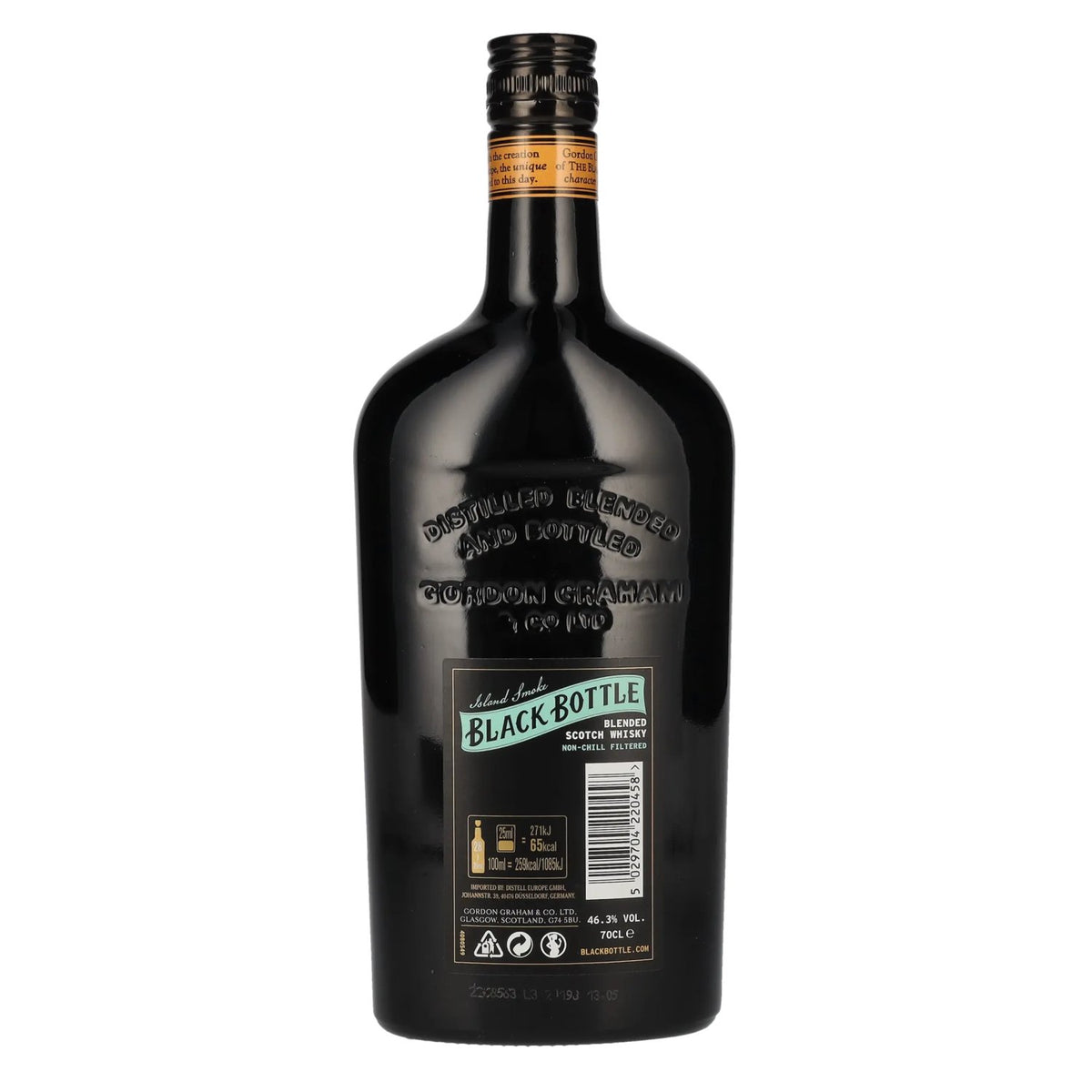 Black Bottle ISLAND SMOKE, whisky écossais assemblé, 46,3 % vol., 0,7 l