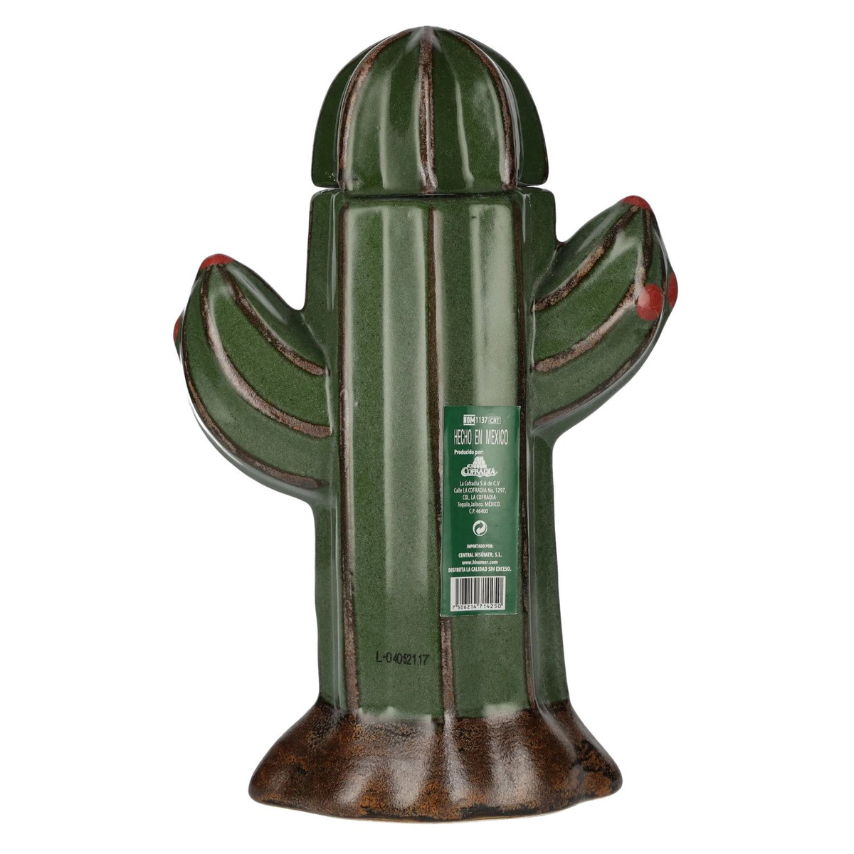 La Cofradia Tequila Reposado 100% agave, CACTUS-editie, 38% vol., 0,7 l