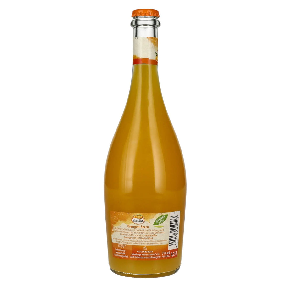 Valensina Orange Secco de Katlenburg, 7 % vol., 0,75 l
