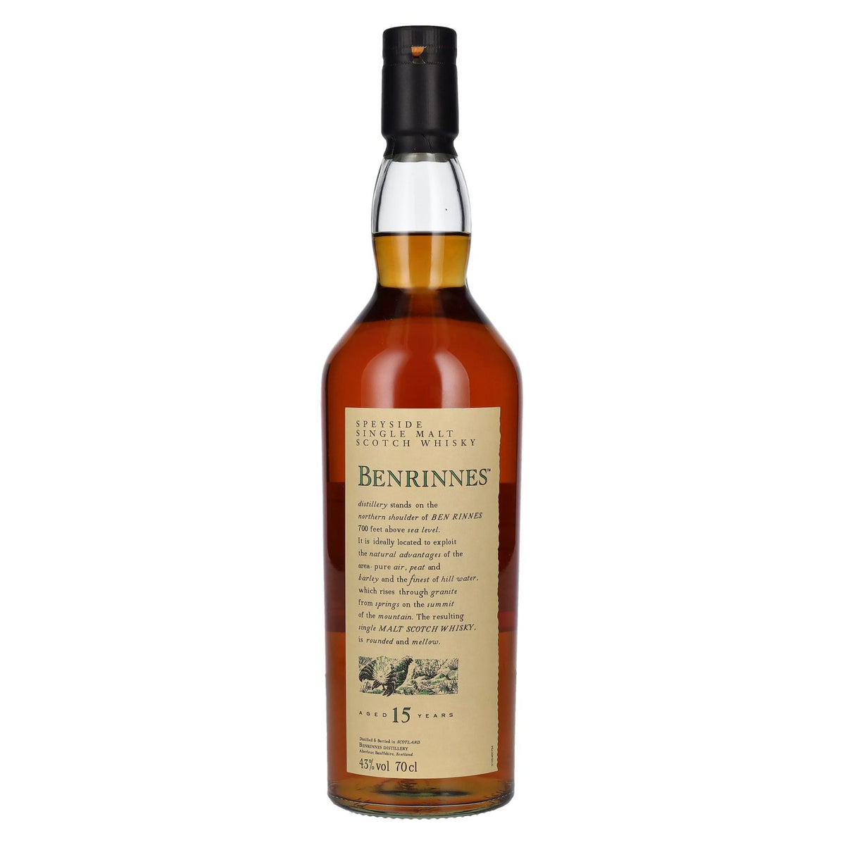 Benrinnes 15 Years Old FLORA &amp; FAUNA Speyside Single Malt 2021 43% Vol. 0,7l
