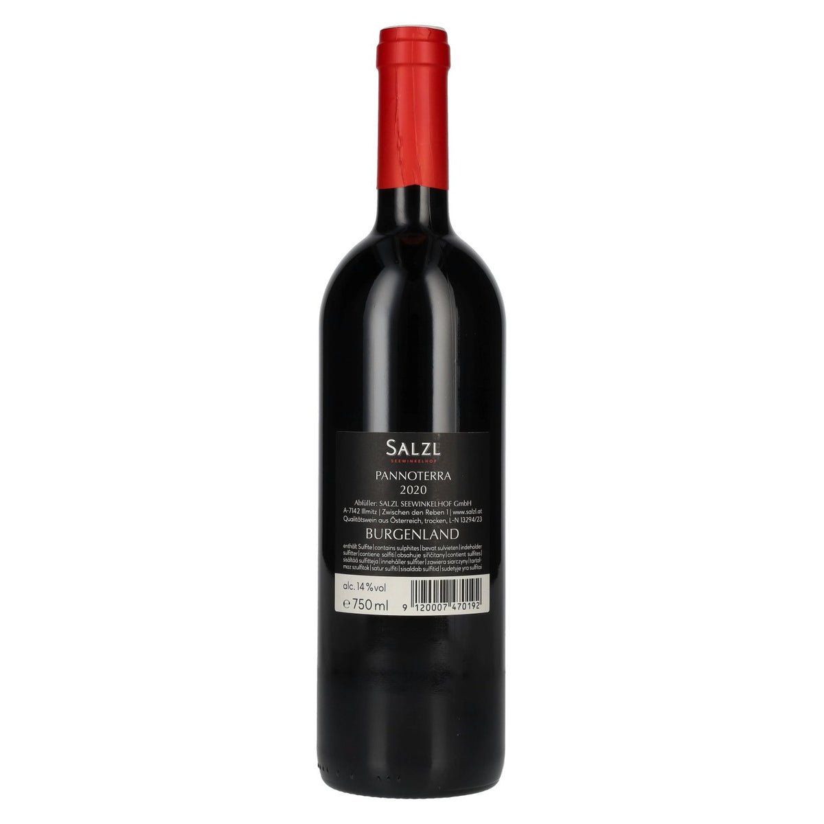 Salzl Pannoterra 2020 14% vol. 0,75 l