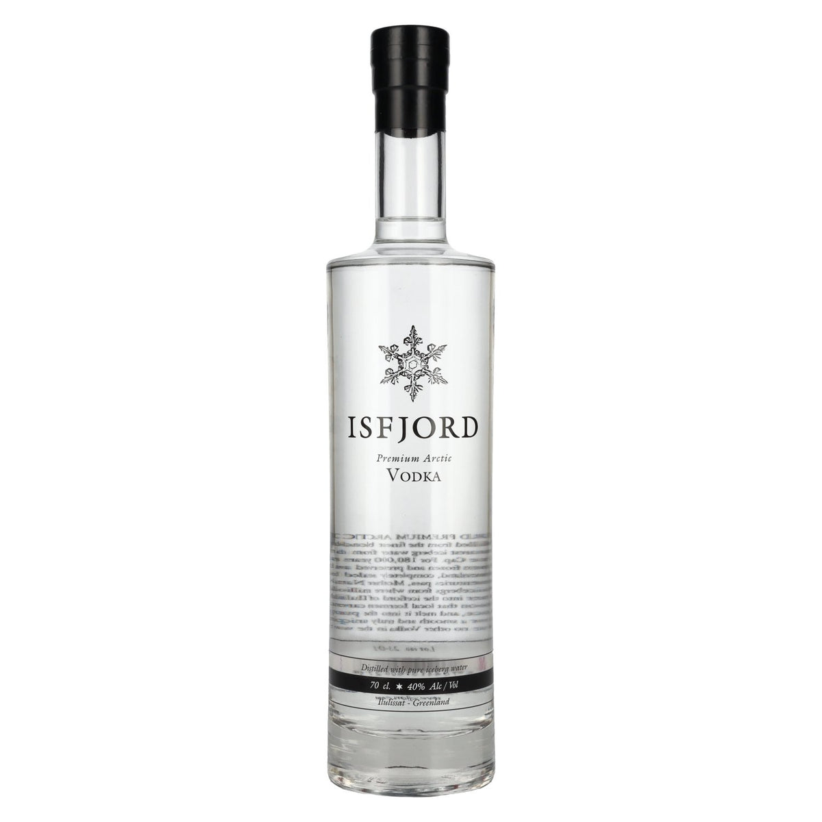 Isfjord Premium Arctic Vodka 40% ABV 0.7l