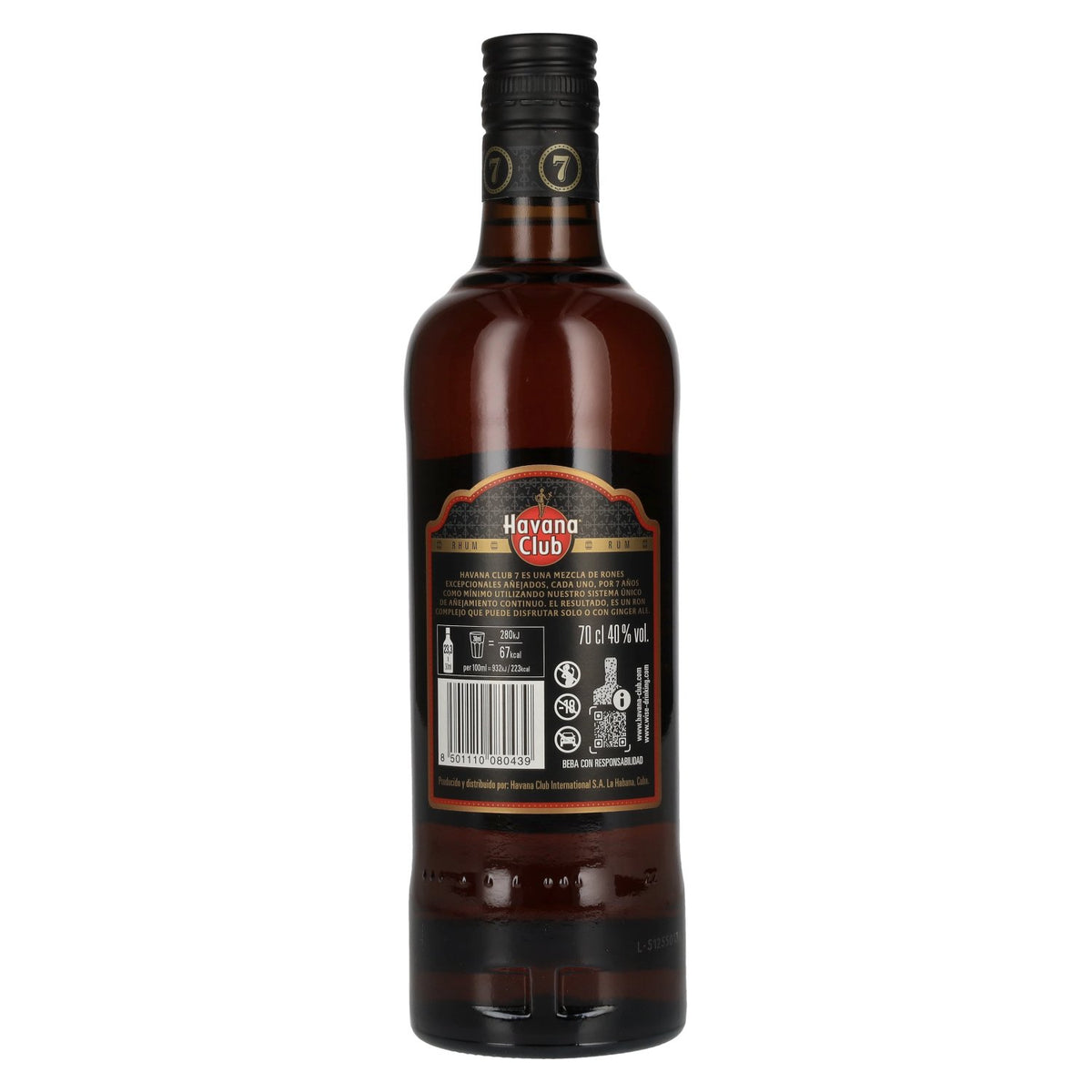 Havana Club Añejo 7 Años 40% Vol. 0,7l