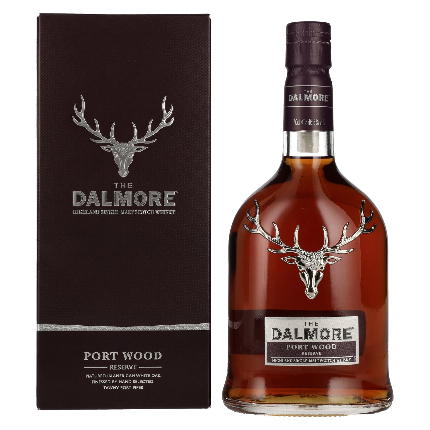 The Dalmore PORT WOOD RESERVE Highland Single Malt Scotch Whisky 46,5% Vol. 0,7l en coffret cadeau