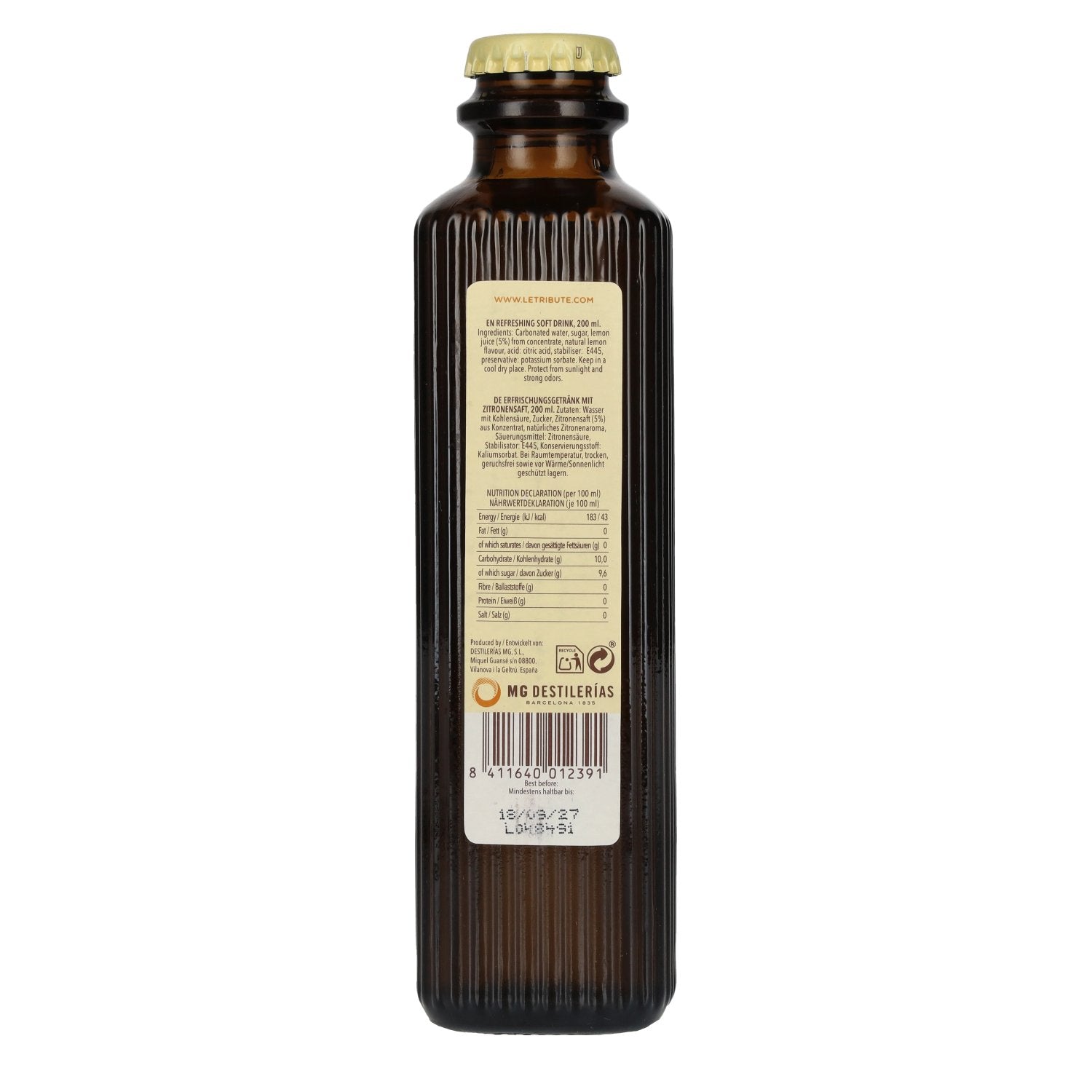 Le Tribute Lemonade 24 x 0.2 l
