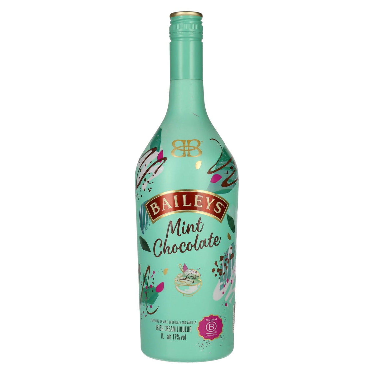 Baileys Menthe Chocolat Liqueur de crème irlandaise 17% vol. 1l