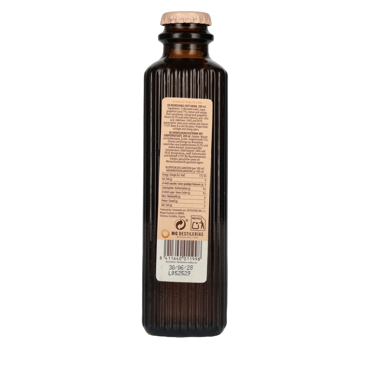 Le Tribute Pink Grapefruit 24x0,2l
