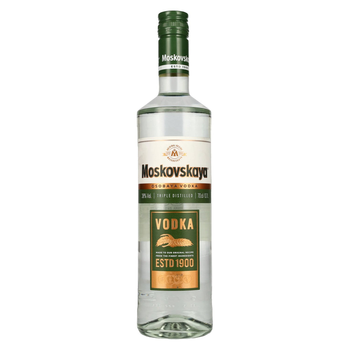 Moskovskaya Osobaya Vodka FKP 38% Vol. 0,7l