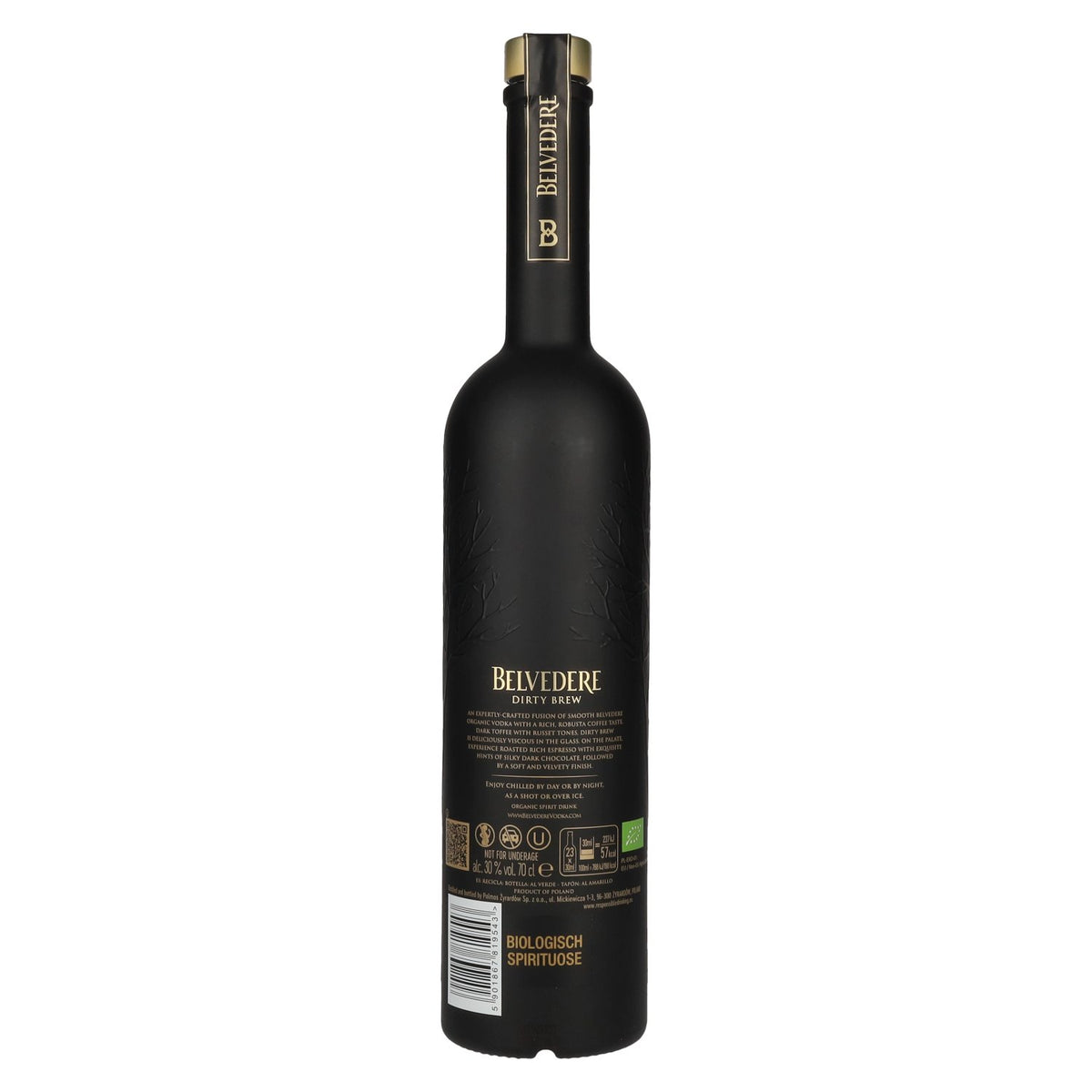 Belvedere Dirty Brew Organic Vodka &amp; Coffee 30% Vol. 0,7l