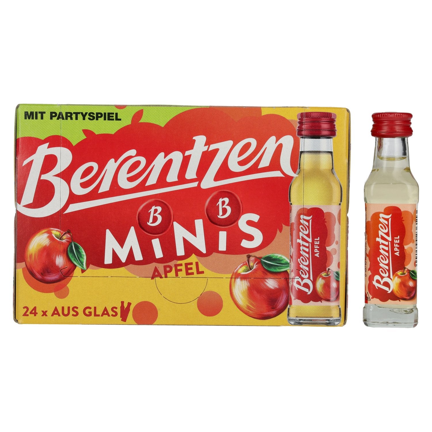 Berentzen Apfel Minis 18% Vol. 24x0,02l