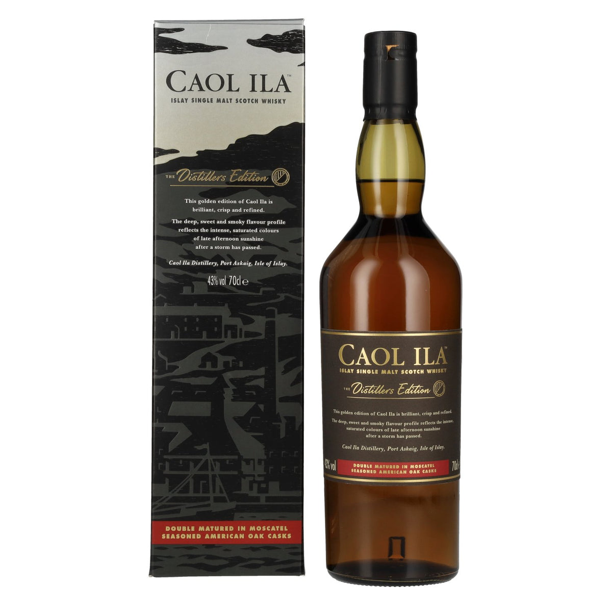 Caol Ila The Distillers Edition Double Matured 43% Vol. 0,7l in Geschenkbox