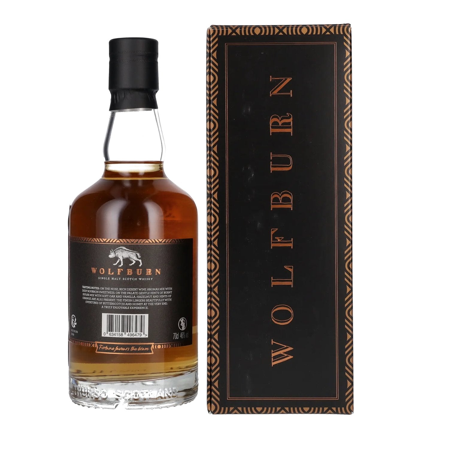 Wolfburn N°204 Single Malt Scotch Whisky Small Batch Release 46% Vol. 0,7l in Geschenkbox