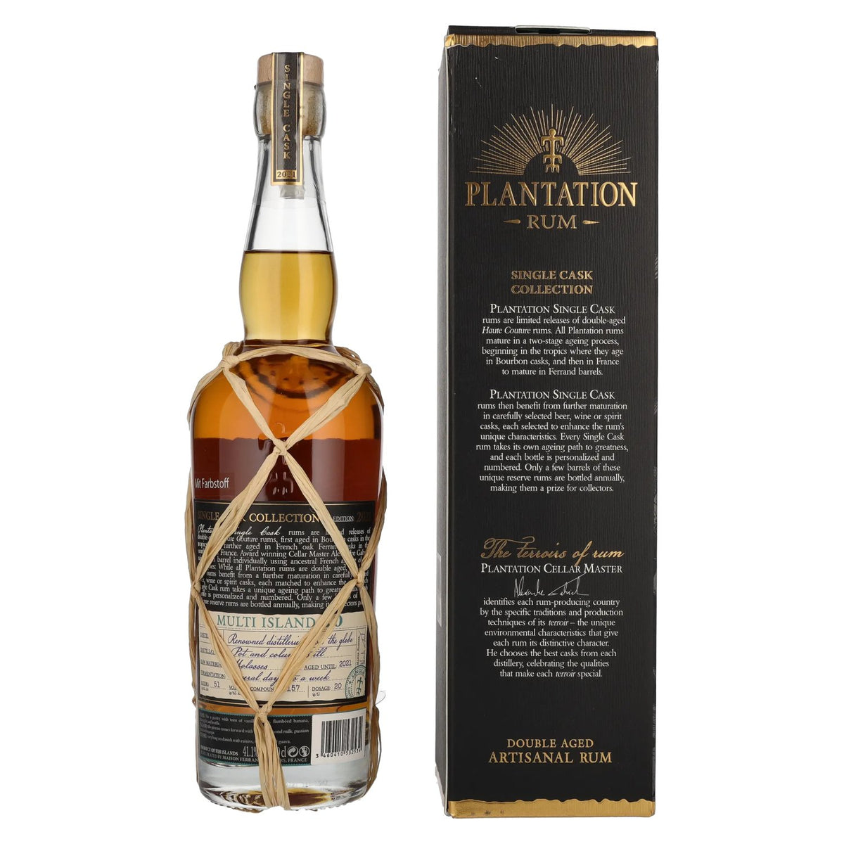 Plantation Rum MULTI-ISLAND XO Pineau des Charentes Maturation Edition 2021 41.1% vol. 0.7l in a gift box