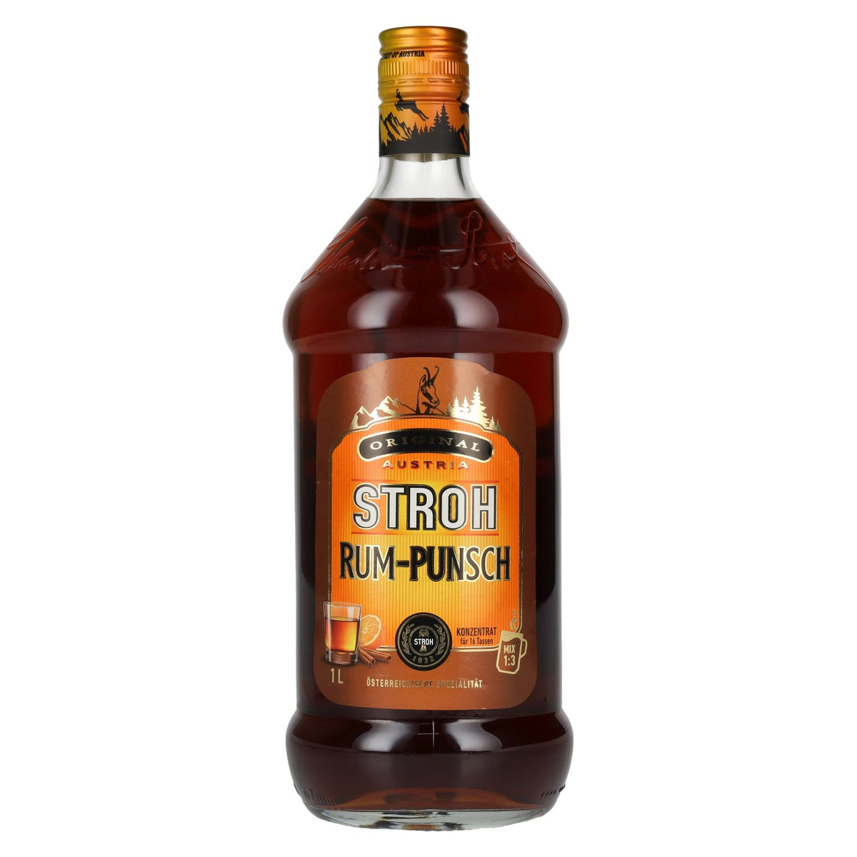 Stroh Rum Punsch 25% vol. 1l