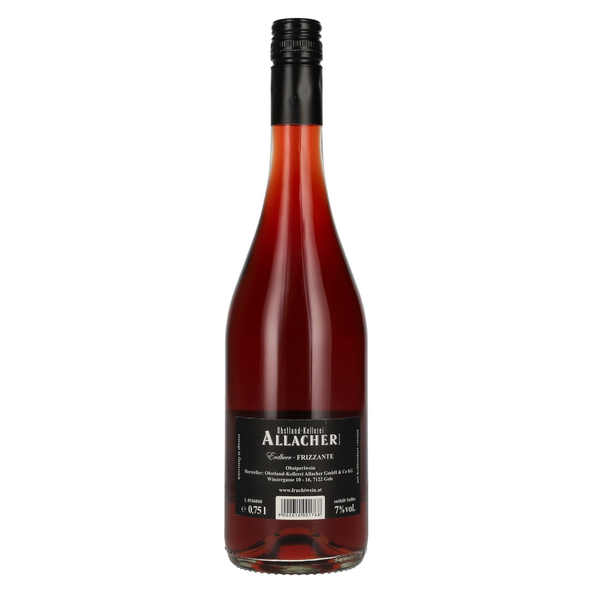 Allacher Aardbei Frizzante 7% Vol. 0,75l