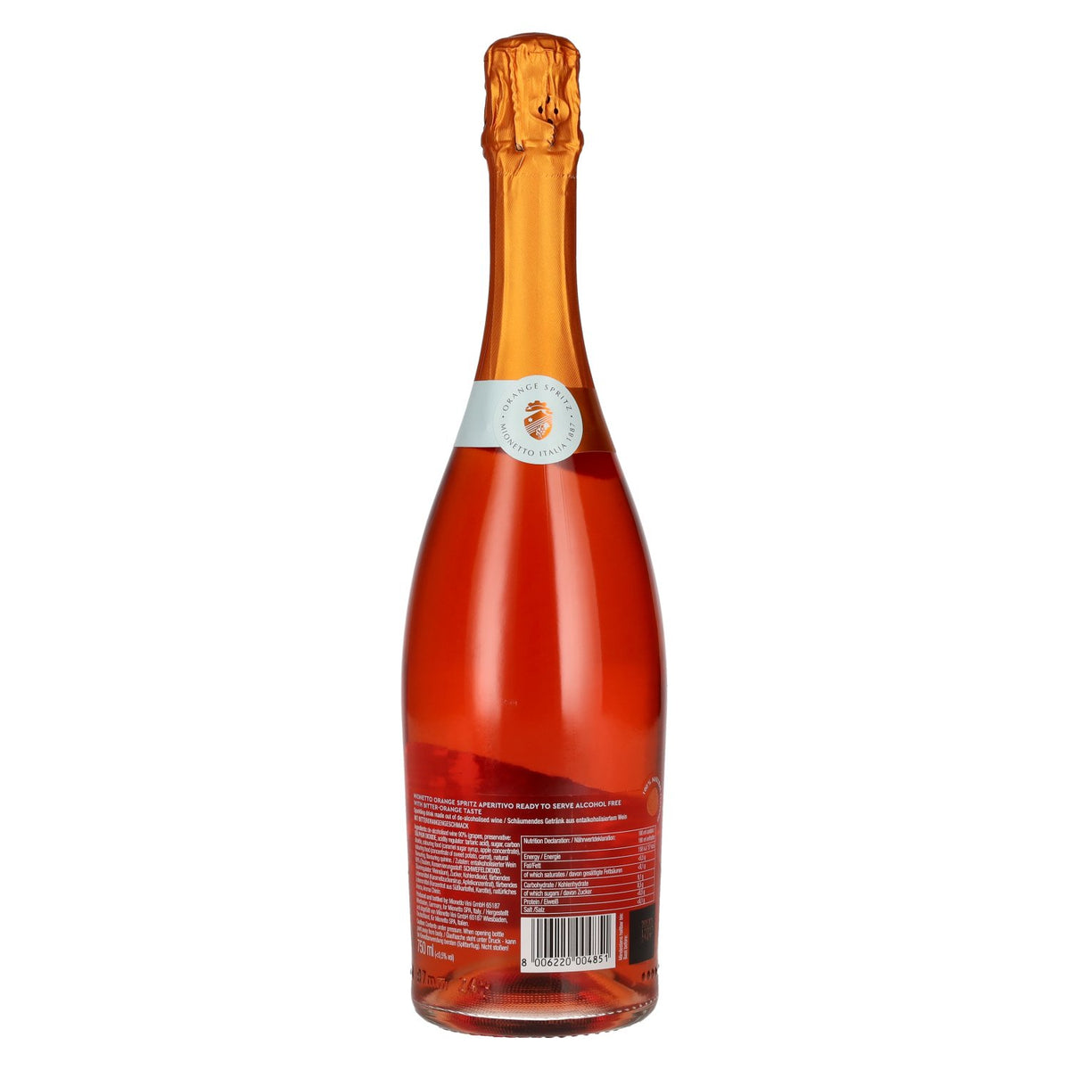 Mionetto Orange Spritz Aperitivo Alcohol-Free Ready-to-Serve 0.75 l