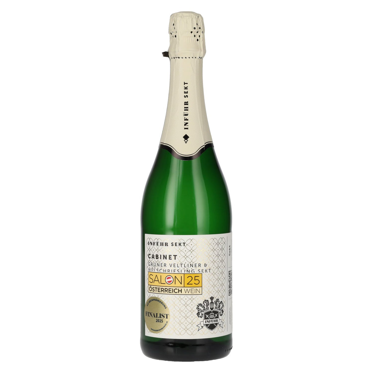 Mousseux « Cabinet » Grüner Veltliner &amp; Welschriesling Brut 12,5 % vol. 0,75 l
