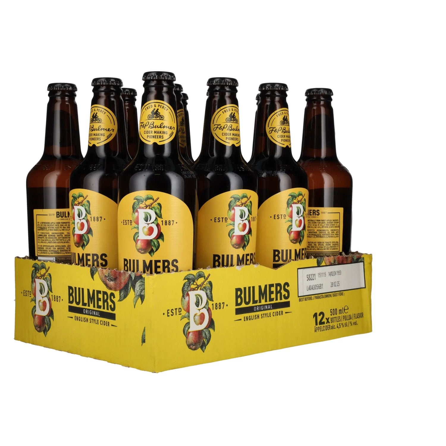 Bulmers Original English Style Cider 4,5% vol. 12x0,5l