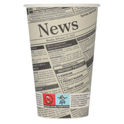 Koffiemok To Go Newsprint Design 0,3l 50 stuks