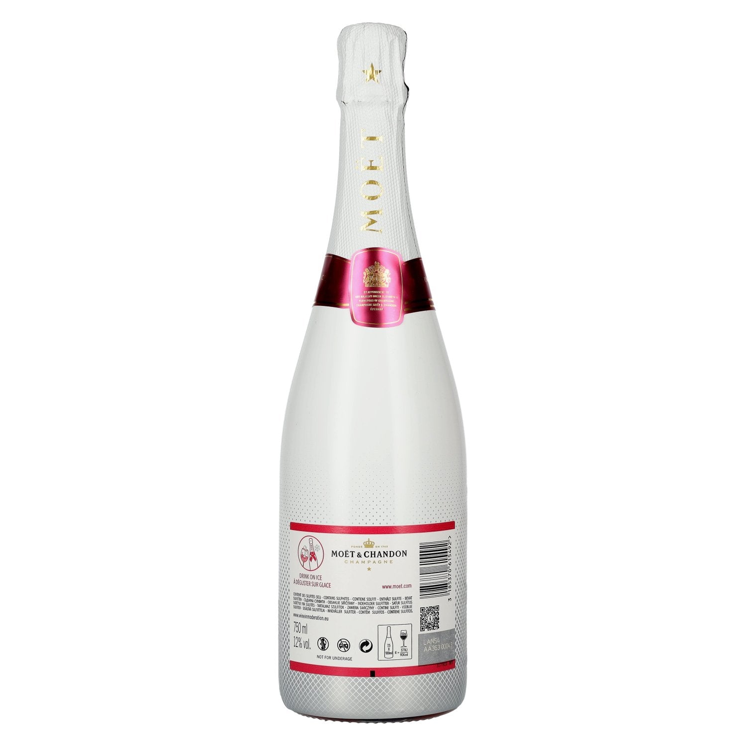 Moët &amp; Chandon Champagne ICE IMPÉRIAL ROSÉ Demi-Sec 12% Vol. 0,75l