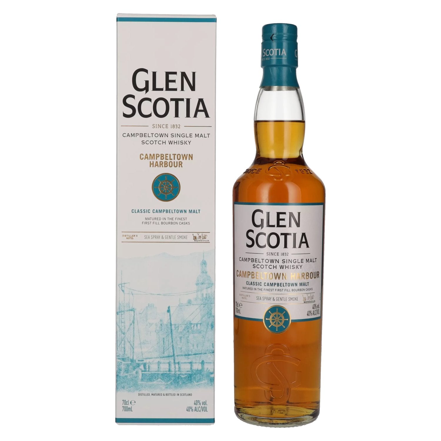Glen Scotia Campbeltown HARBOUR Single Malt 40% Vol. 0,7l in Geschenkbox