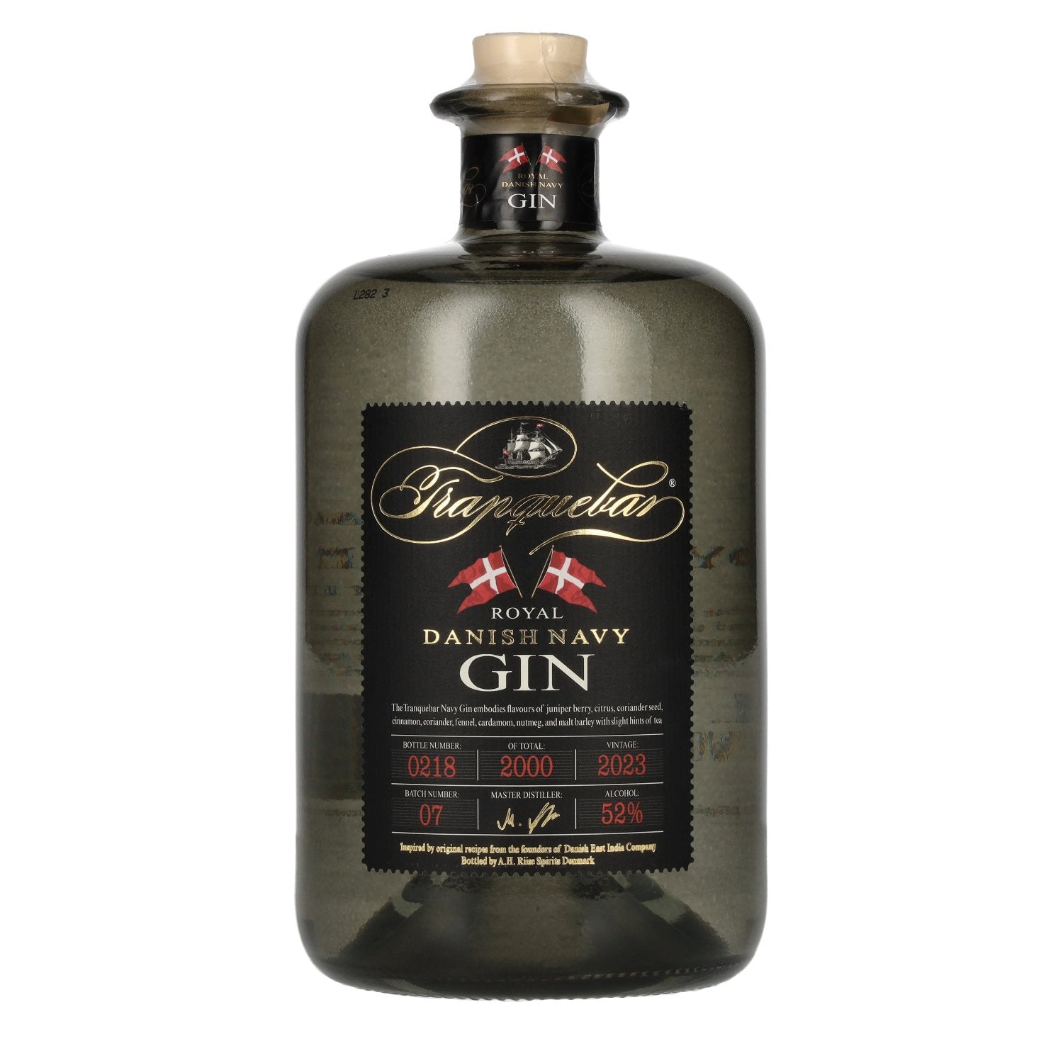 Tranquebar Royal Danish Navy Gin 52% Vol. 0,7l