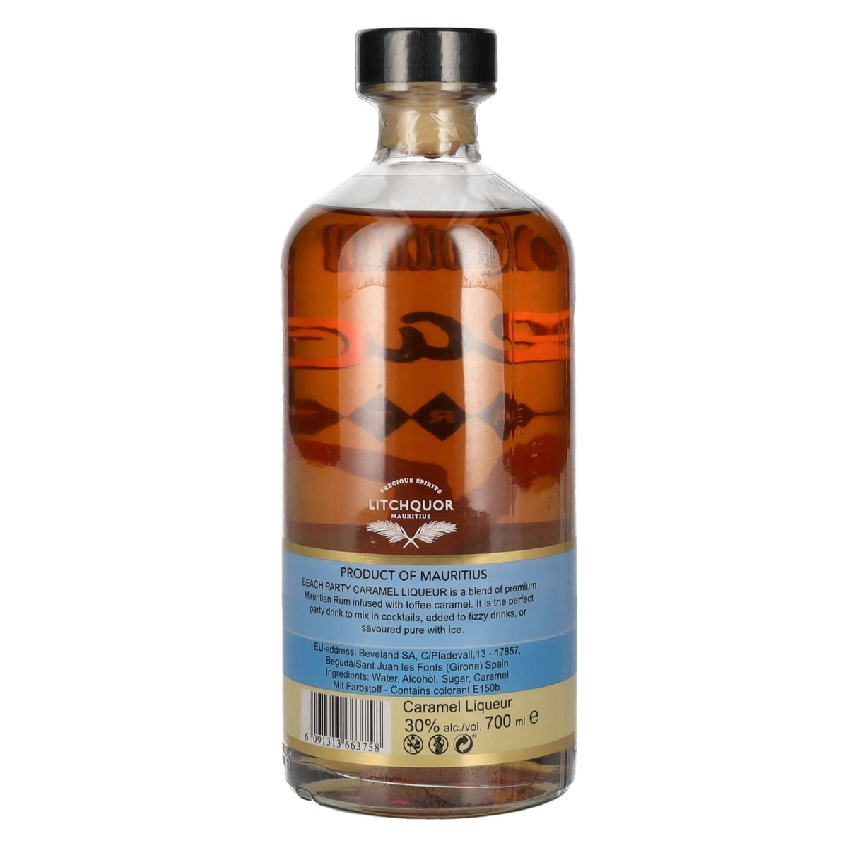 Mauritius Beach Party Liqueur CARAMEL 30 % vol. 0,7 l