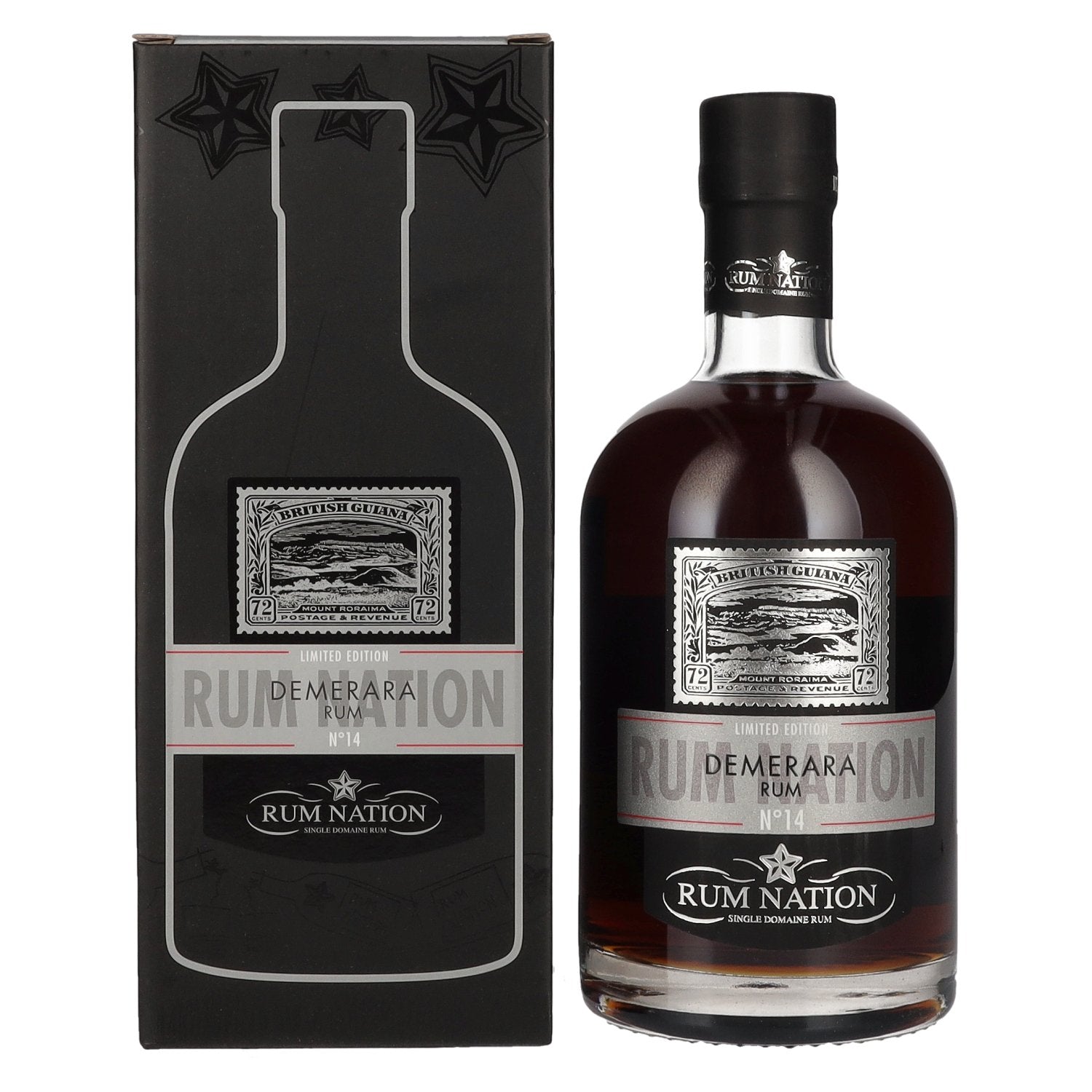 Rum Nation Demerara No. 14 Limited Edition 40% vol. 0,7l en boîte cadeau
