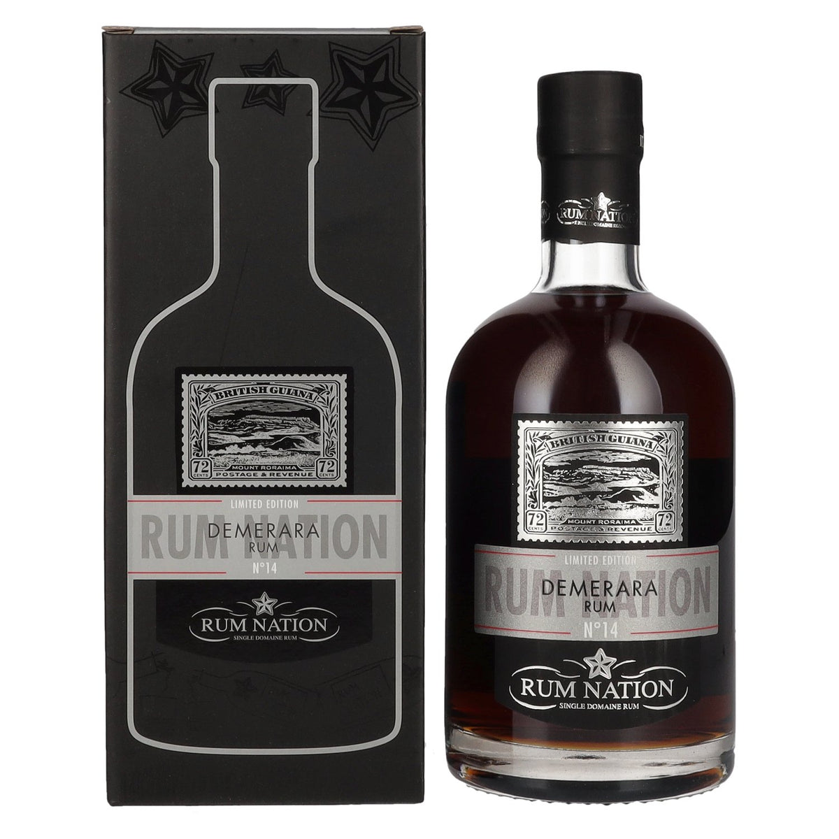 Rum Nation Demerara No. 14 Limited Edition 40% vol. 0,7 l in geschenkverpakking