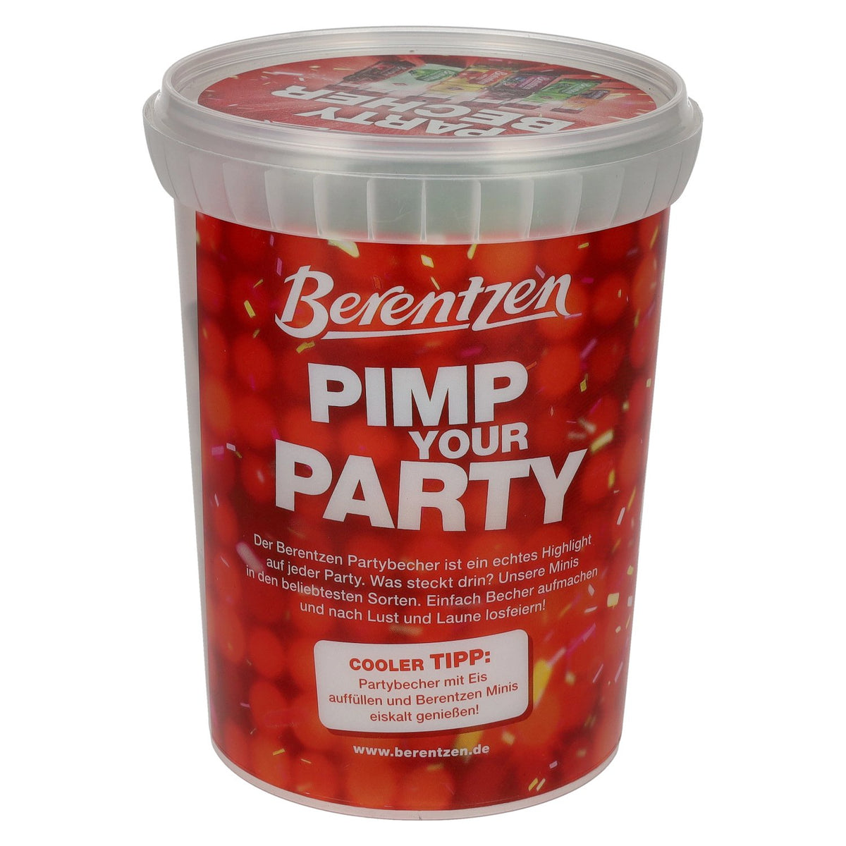 Berentzen Party Becher 16,3% Vol. 27x0,02l PET