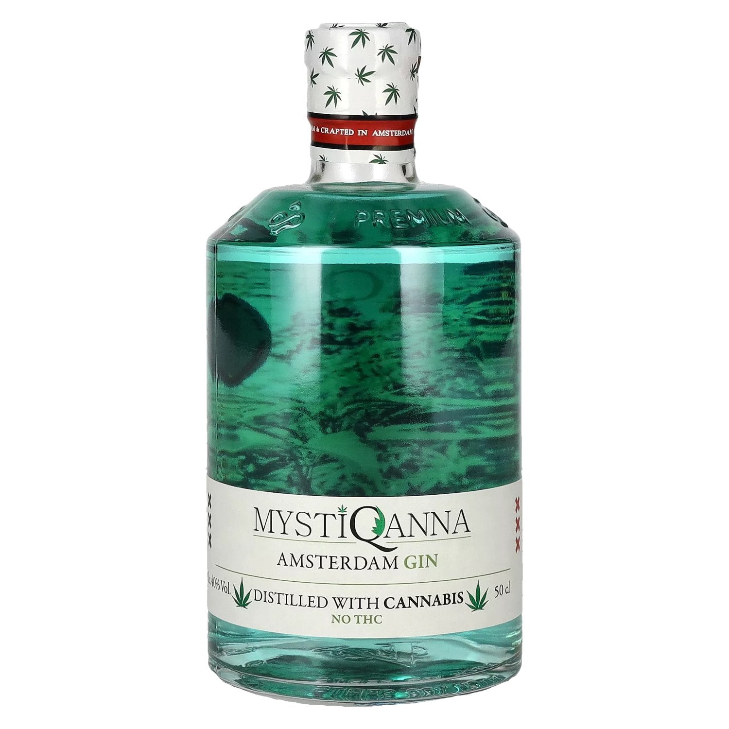 MystiQanna Amsterdam Gin 40% Vol. 0,5l