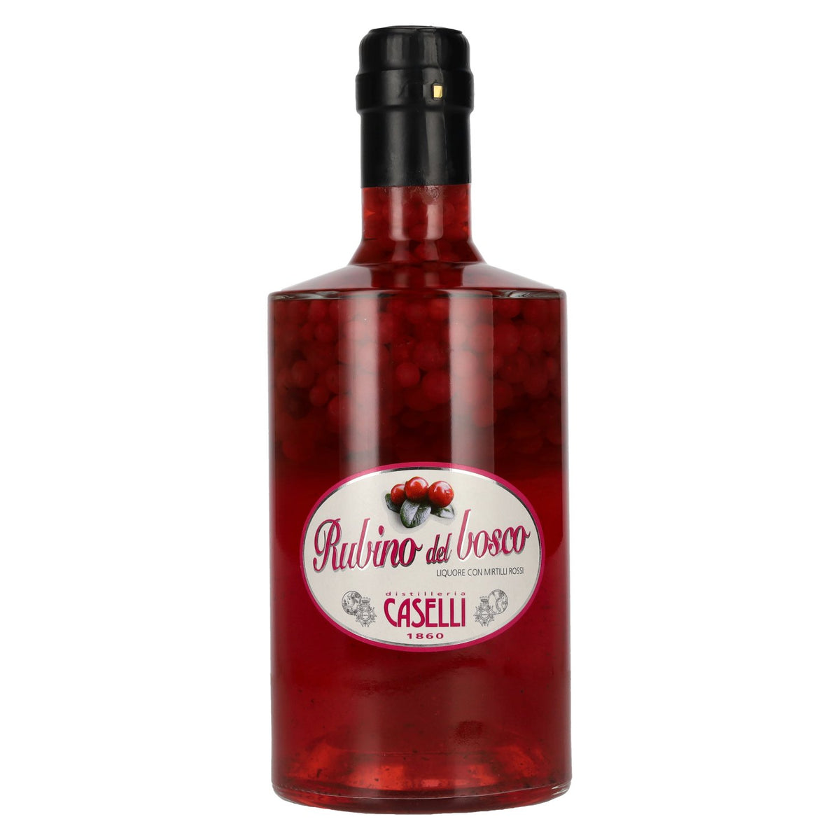 Caselli Rubino del bosco Likeur met rode bosbessen 25% vol. 0,7 l