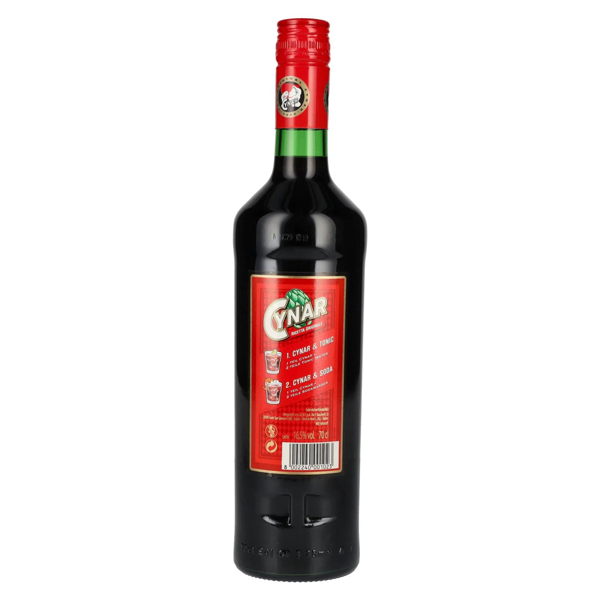 Cynar Bitter 16.5% ABV 0.7l