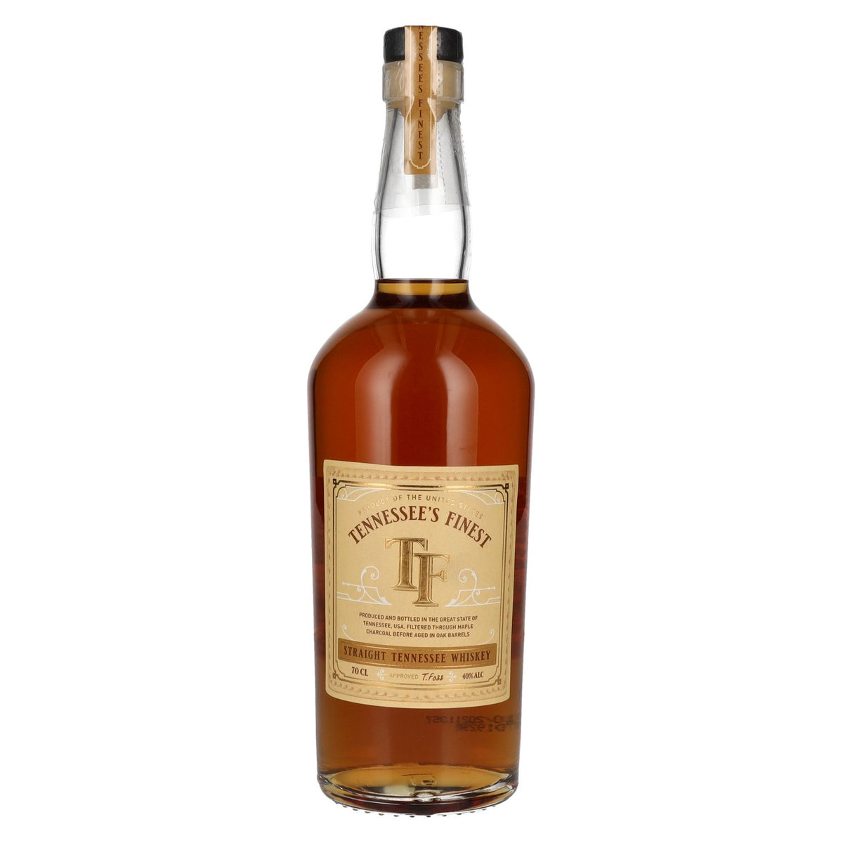 Tennessee's Finest Straight Tennessee Whiskey 40 % vol. 0,7 l