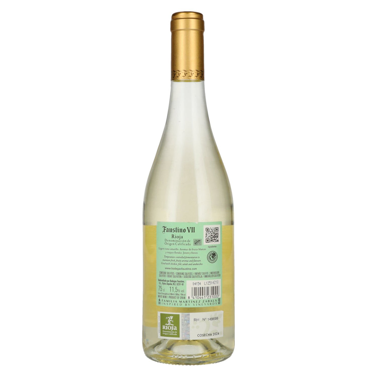 Faustino VII Blanco Rioja DOC 2024 11.5% ABV 0.75l