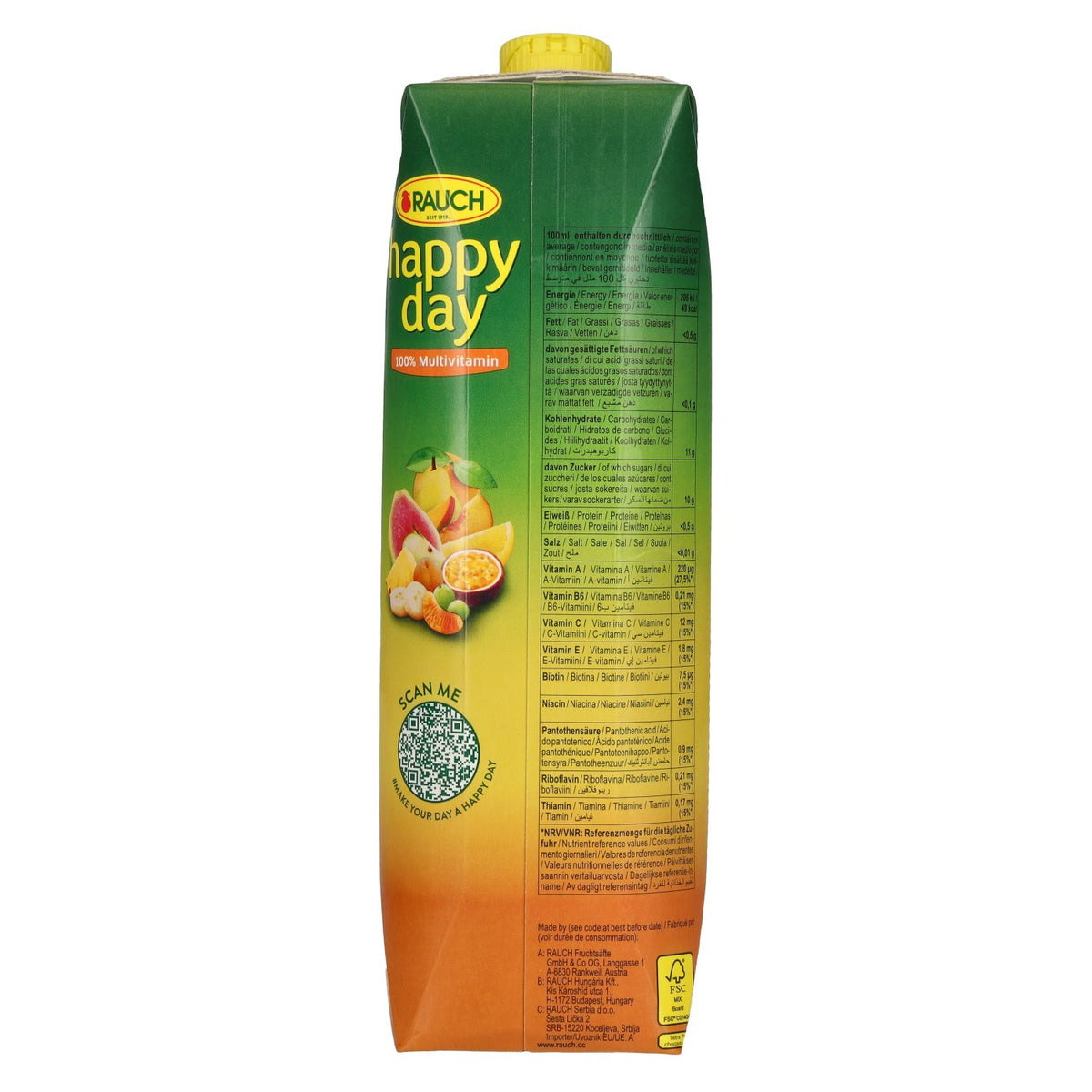 Happy Day Multivitamine 100% 1 l