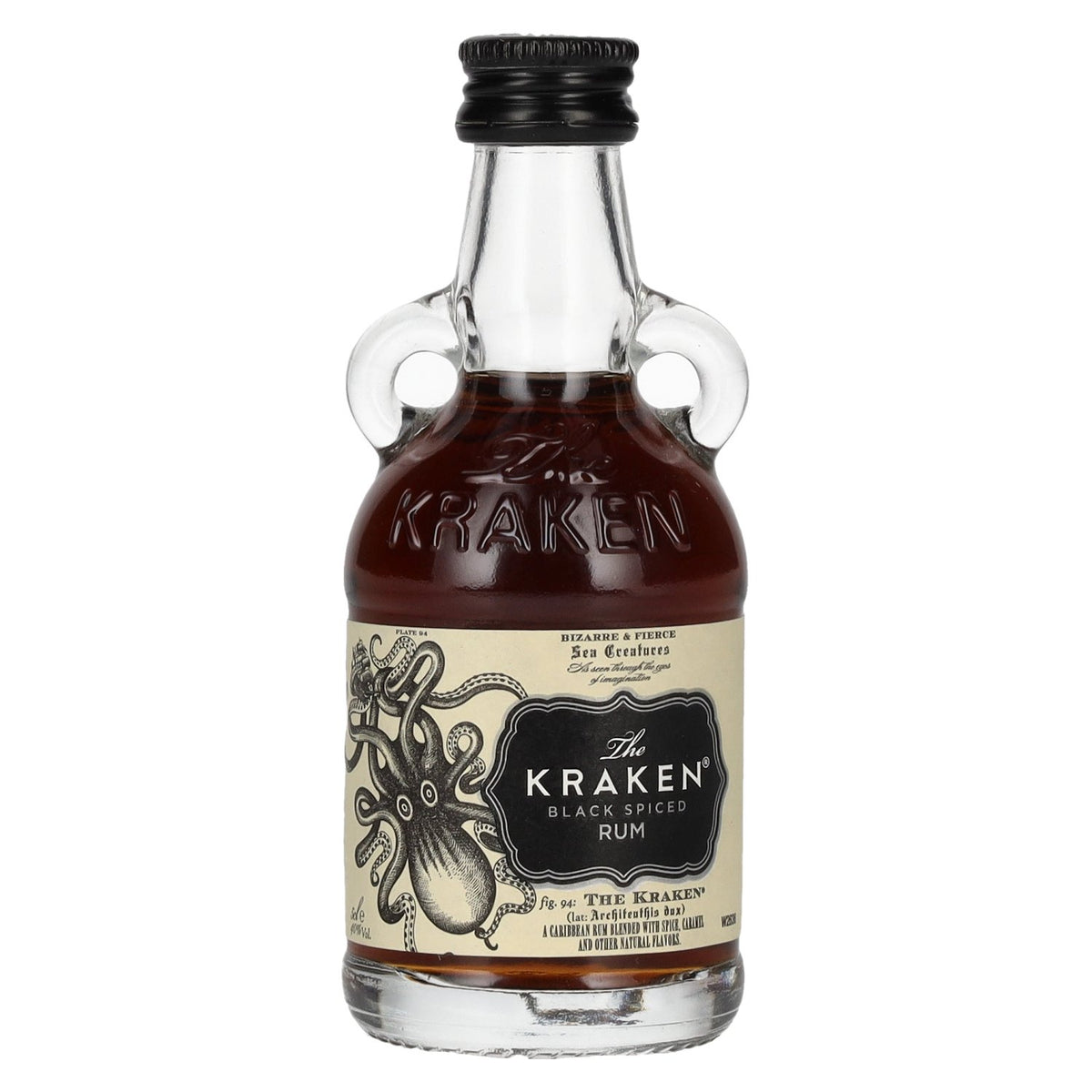 The Kraken Black Spiced 40 % vol. 0,05 l
