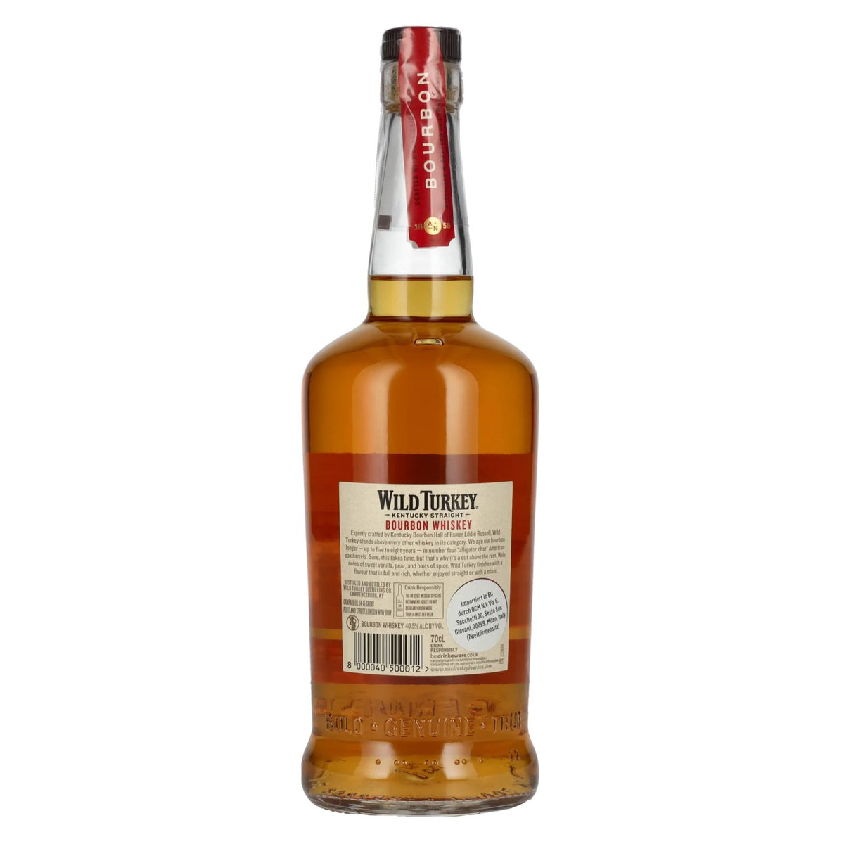 Wild Turkey Kentucky Straight BOURBON Whiskey 40,5% vol. 0,7 l