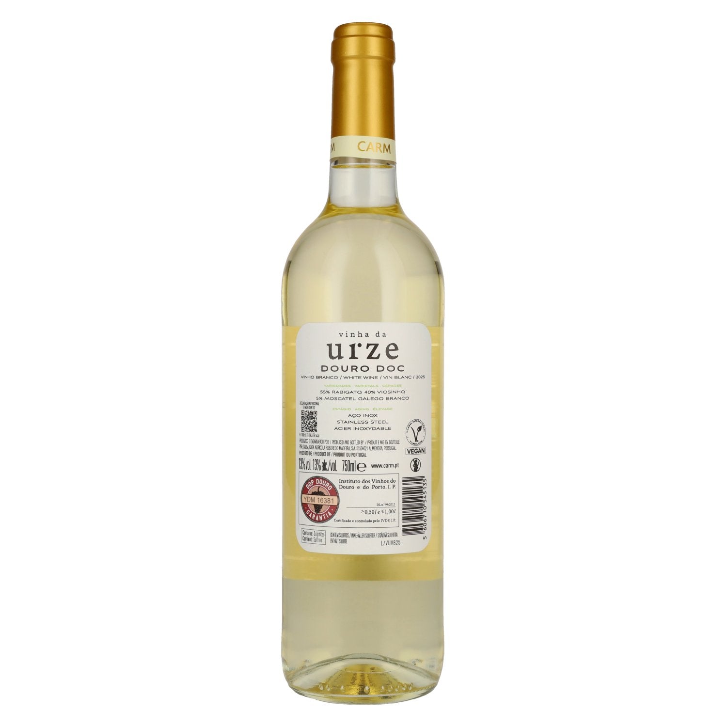 CARM Vinha Da Urze Douro White 2025 13% Vol. 0,75l
