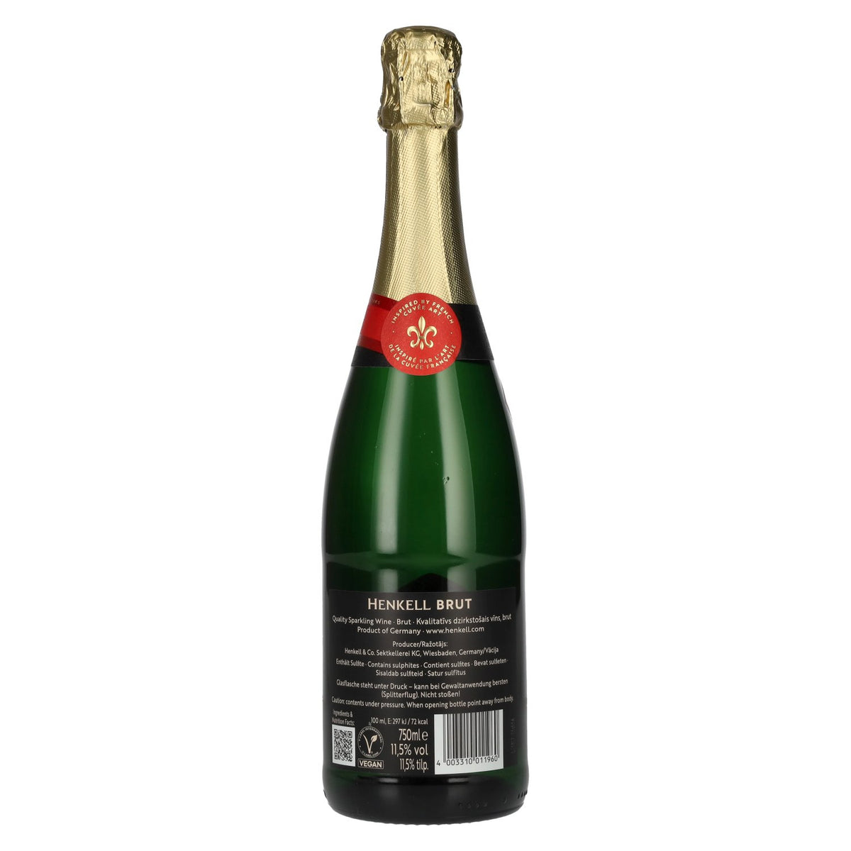 Henkell Brut 11.5% ABV 0.75l