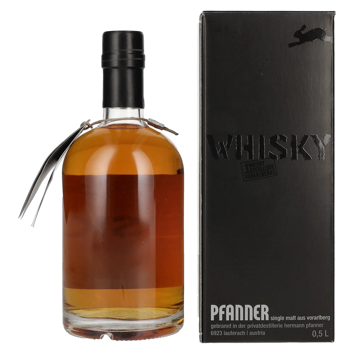 Pfanner Smoky Single Malt Whisky 43% ABV, 0.5l, in a gift box