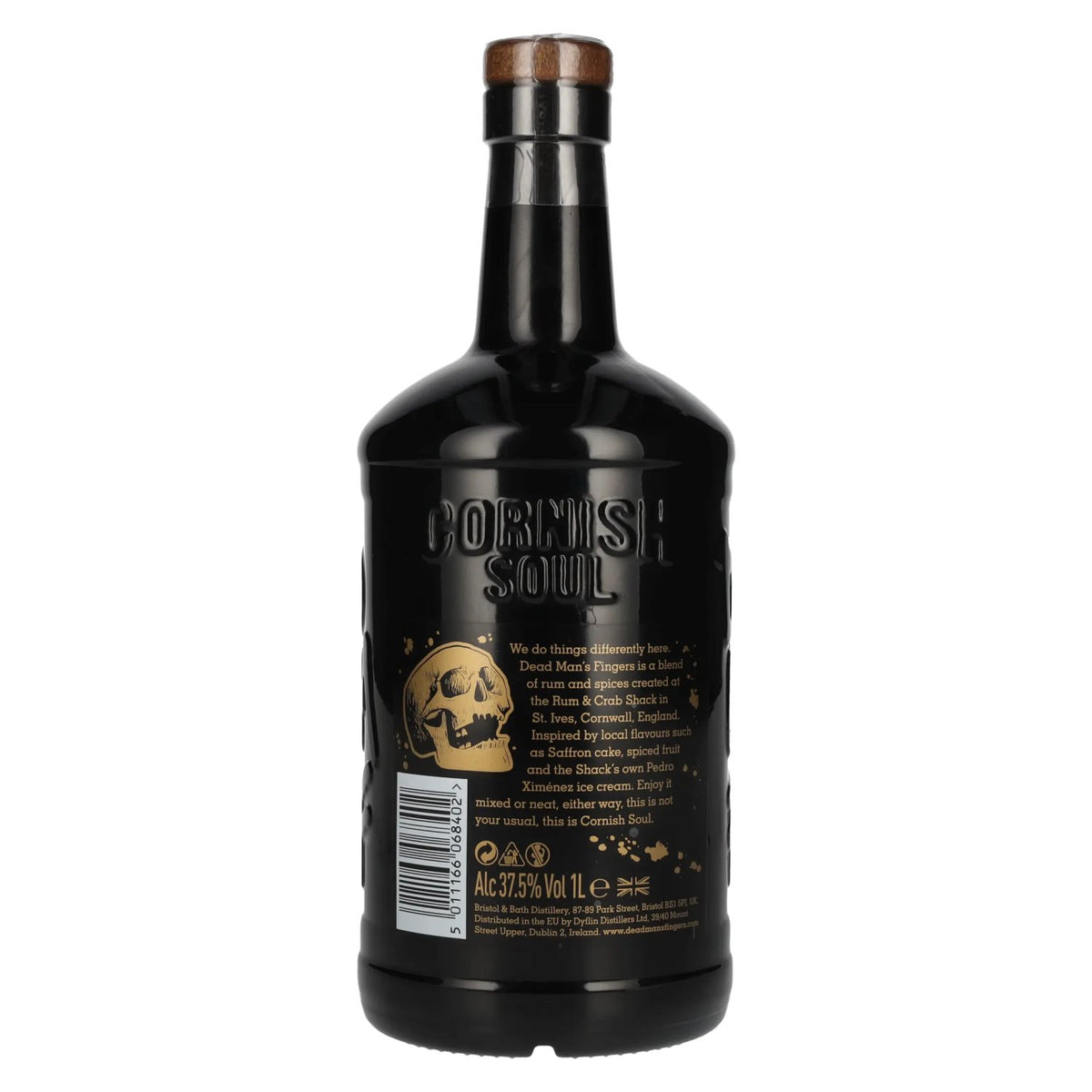 Rhum épicé Dead Man's Fingers 37,5 % vol. 1 l