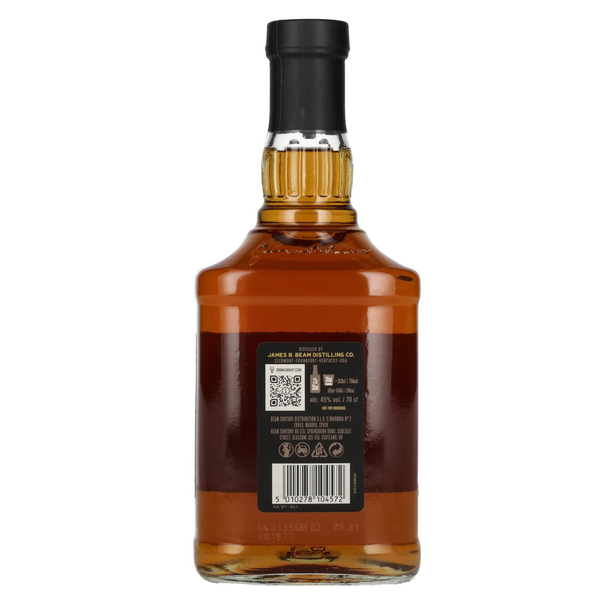 Jim Beam BLACK Kentucky Straight Bourbon Whiskey 45% vol. 0,7 l