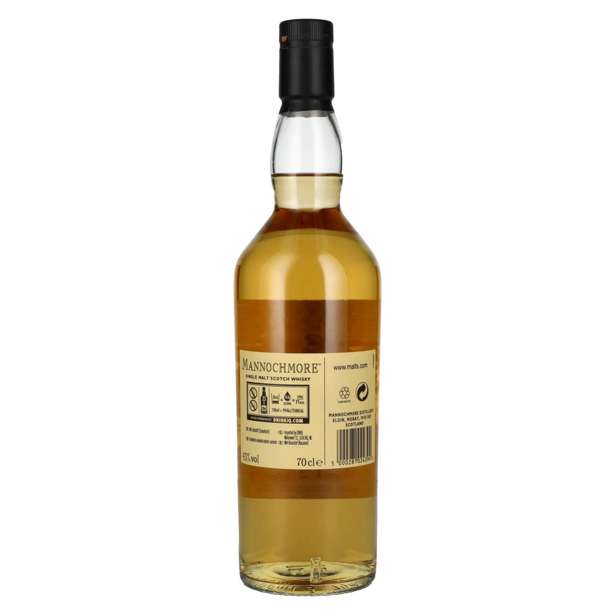 Mannochmore 12 Year Old Speyside Single Malt 43% ABV 0.7l