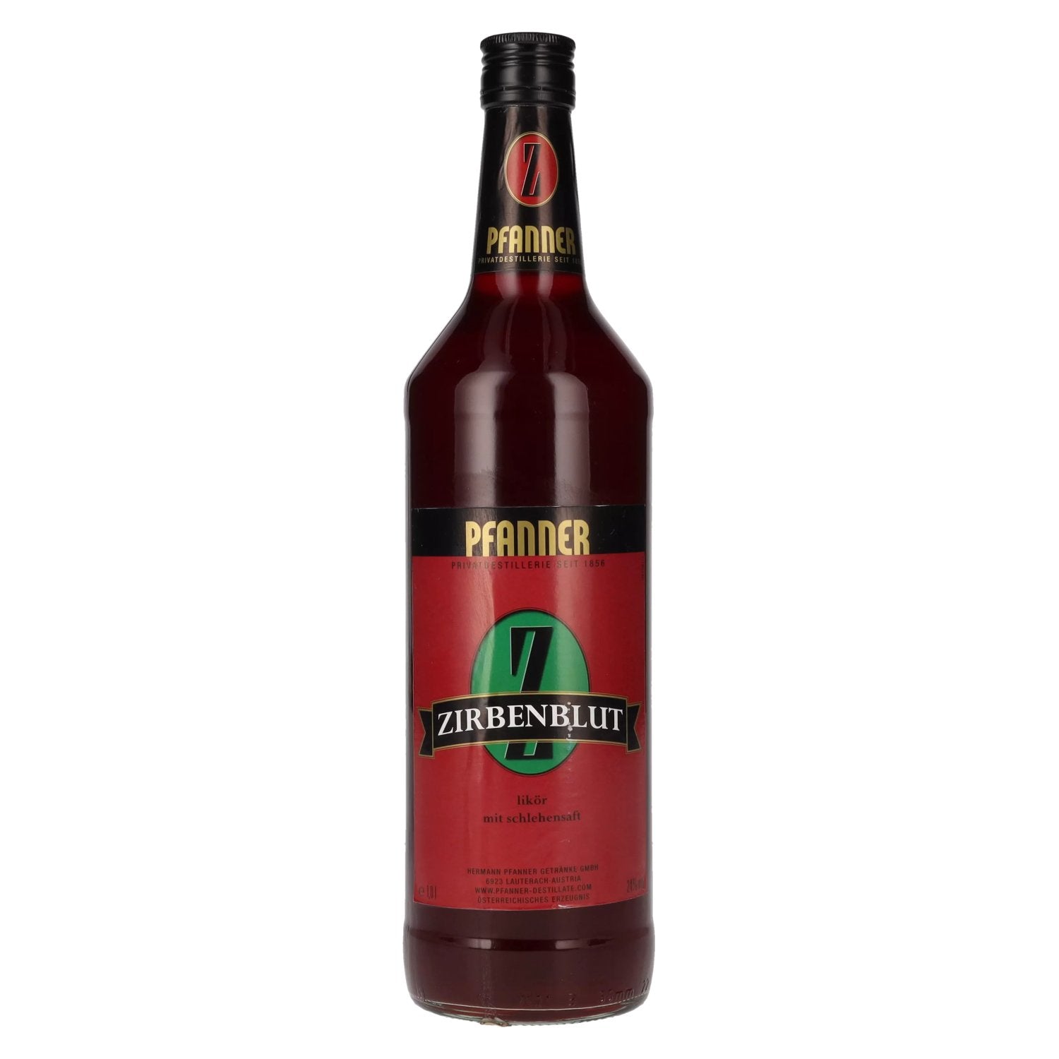 Pfanner Zirbenblut liqueur 24% vol. 1l