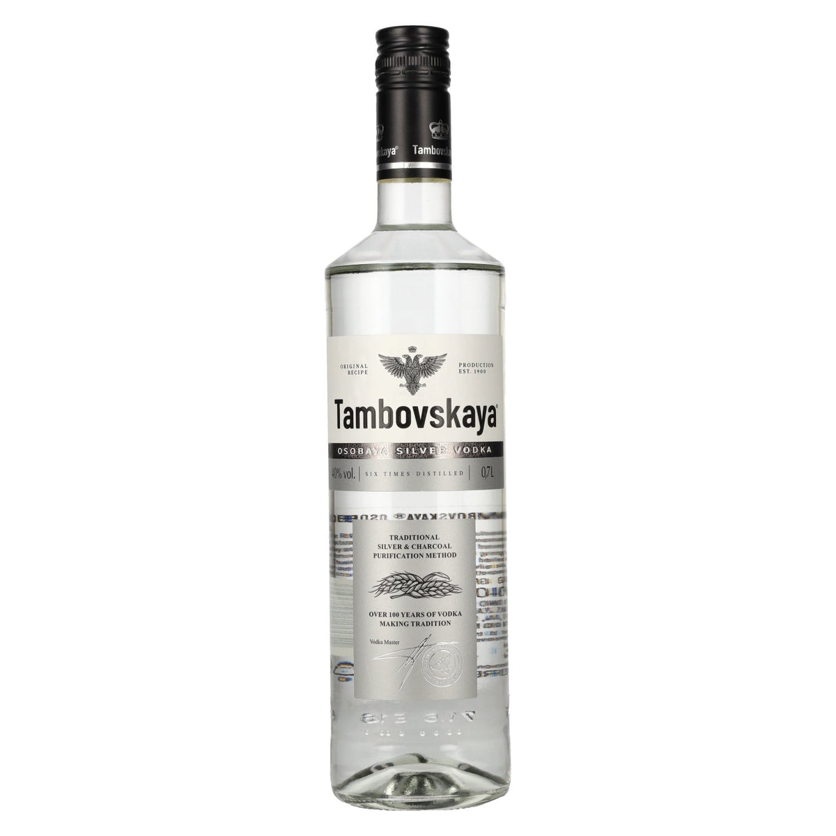 Tambovskaya Osobaya Silver Vodka 40% vol. 0.7 l