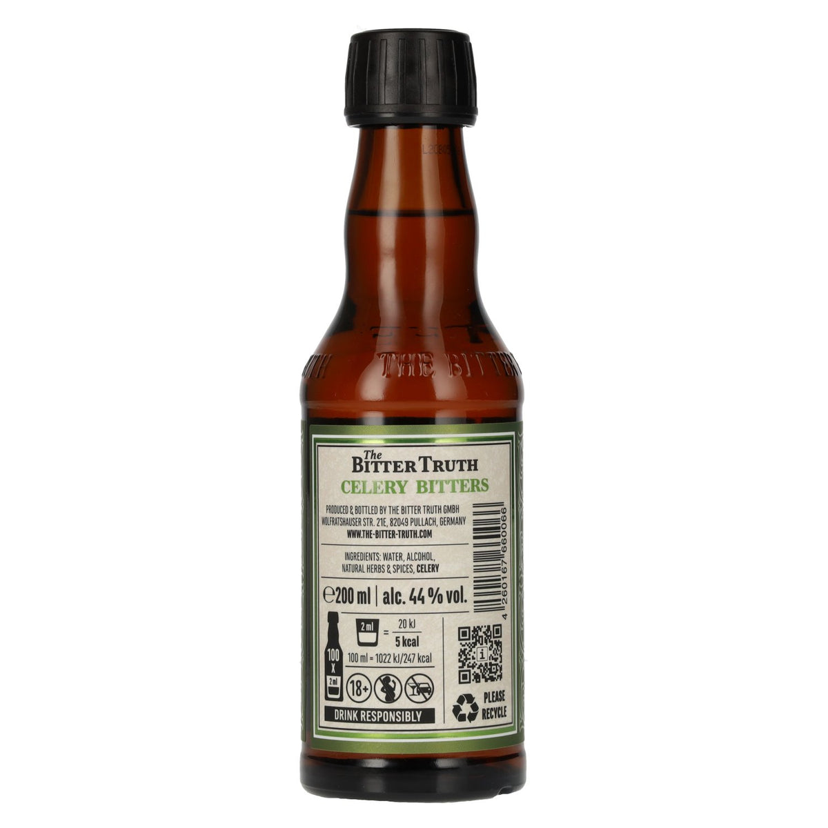 The Bitter Truth Original Celery Bitters 44 % vol. 0,2 l